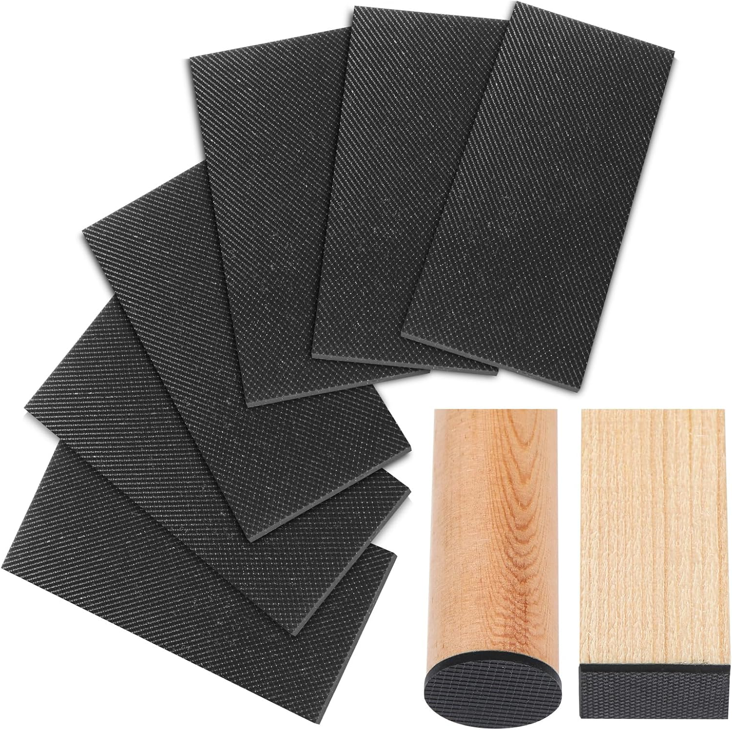Non Slip Self Adhesive Silicone Cuttable Furniture Pads 4X40 Inch Rectangular image number 1