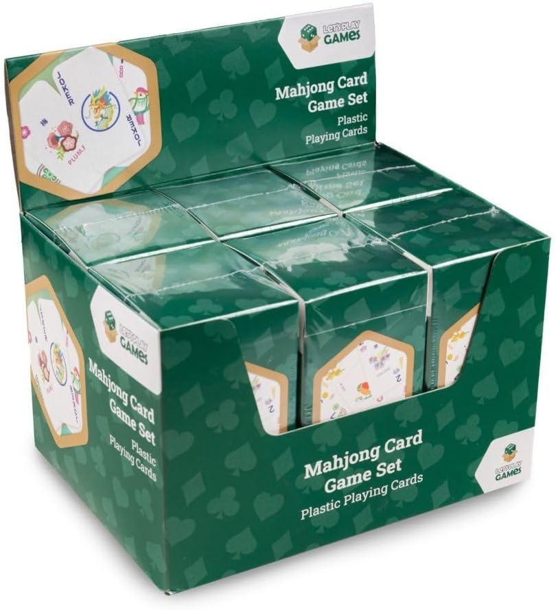 Let'S Play Games LPG Classics Plastic Mahjong Cards Gift Set) image number 3