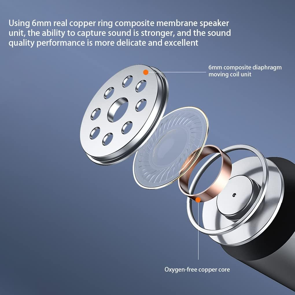 Anti-Noise Sleeping Headphones with Microphone Button Control Headset Noise Cancelling Earphone Supply Household, Double 3.5Mm Black - Double 3.5Mm White image number 5