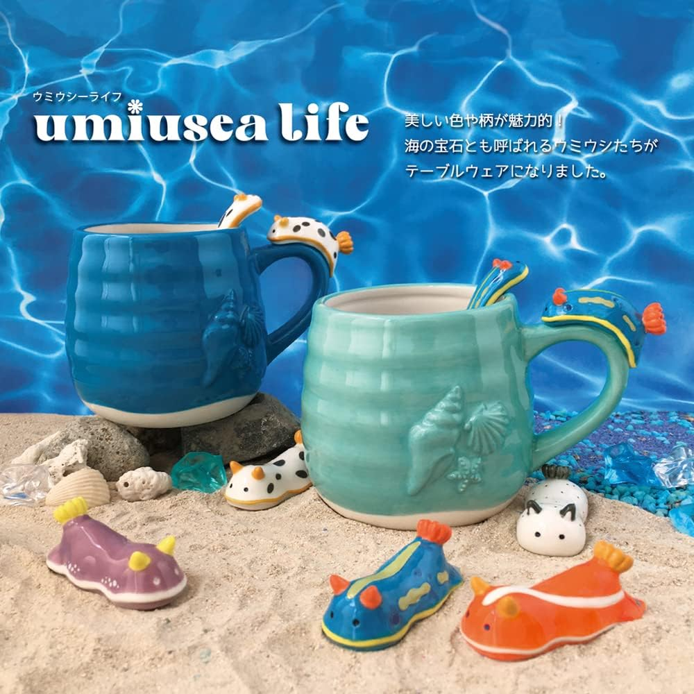 Decole MG-62710 White Umiusea Life Umiusea Life Decole Kitchen Dishes Sea Table Meals Decoration, Interior Accessories, Gift, Present - Ao image number 4