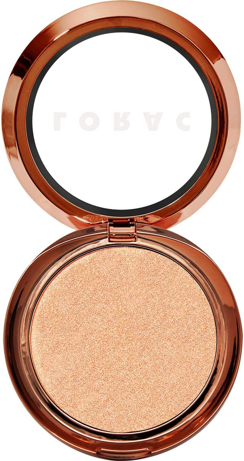 LORAC Gilded Lily Gold Mega Beam Highlighter | Shimmer Highlighter Powder image number 5