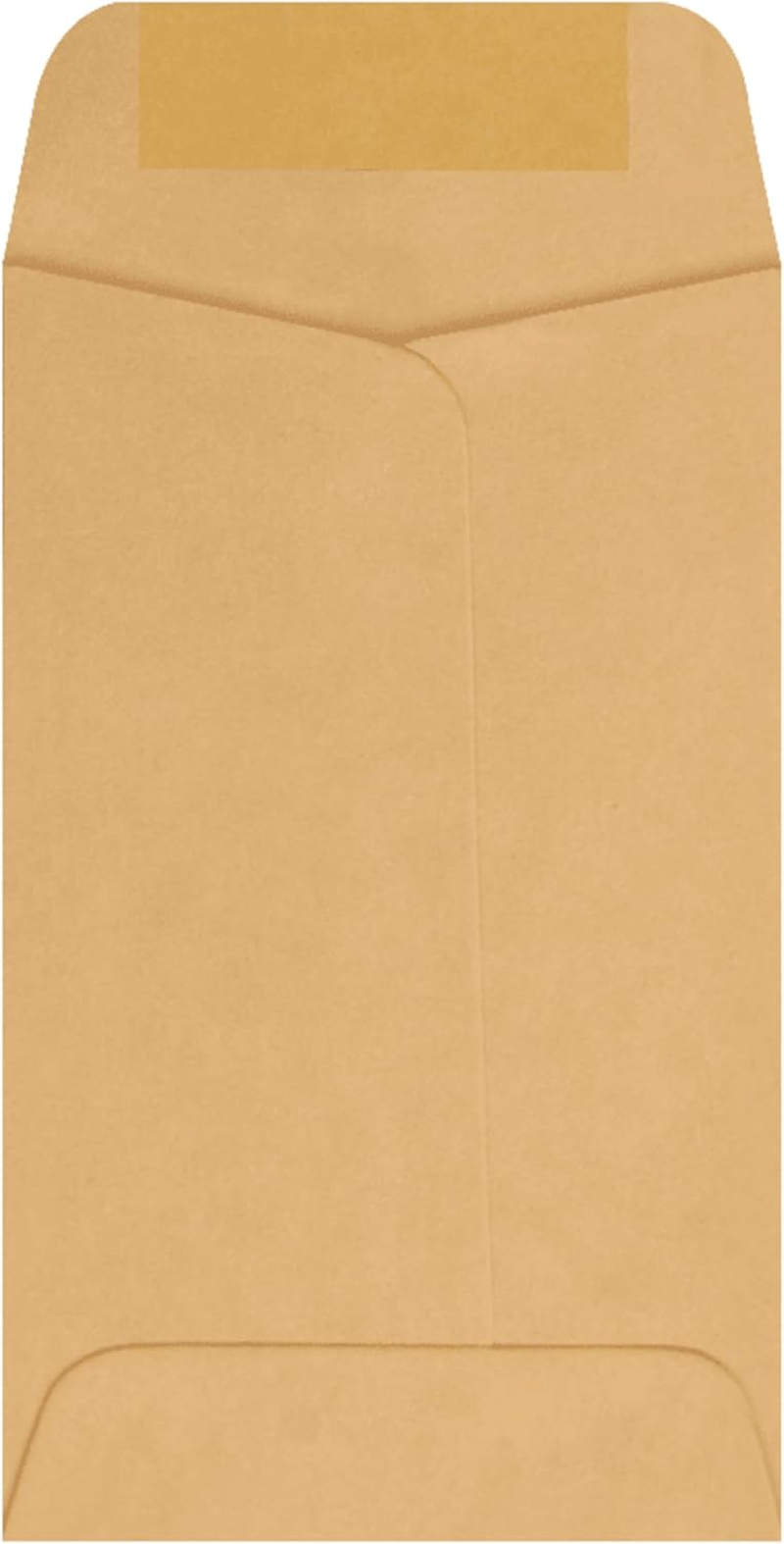 Quality Park #3 Coin and Small Parts Envelopes Gummed, Brown Kraft, 2.5X4.25, 500 per Box (50262) image number 1