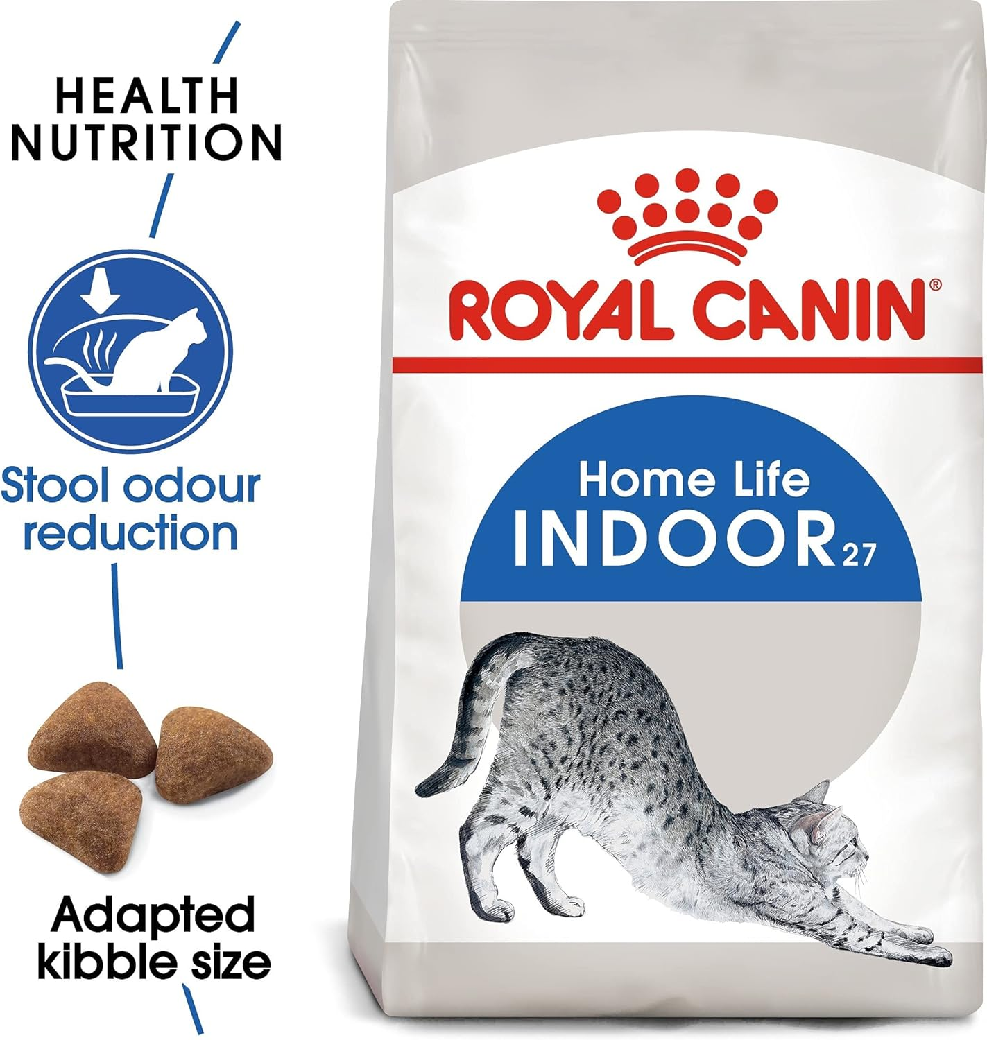 Royal Canin Cat Food Indoor 27 Dry Mix 10 Kg image number 4