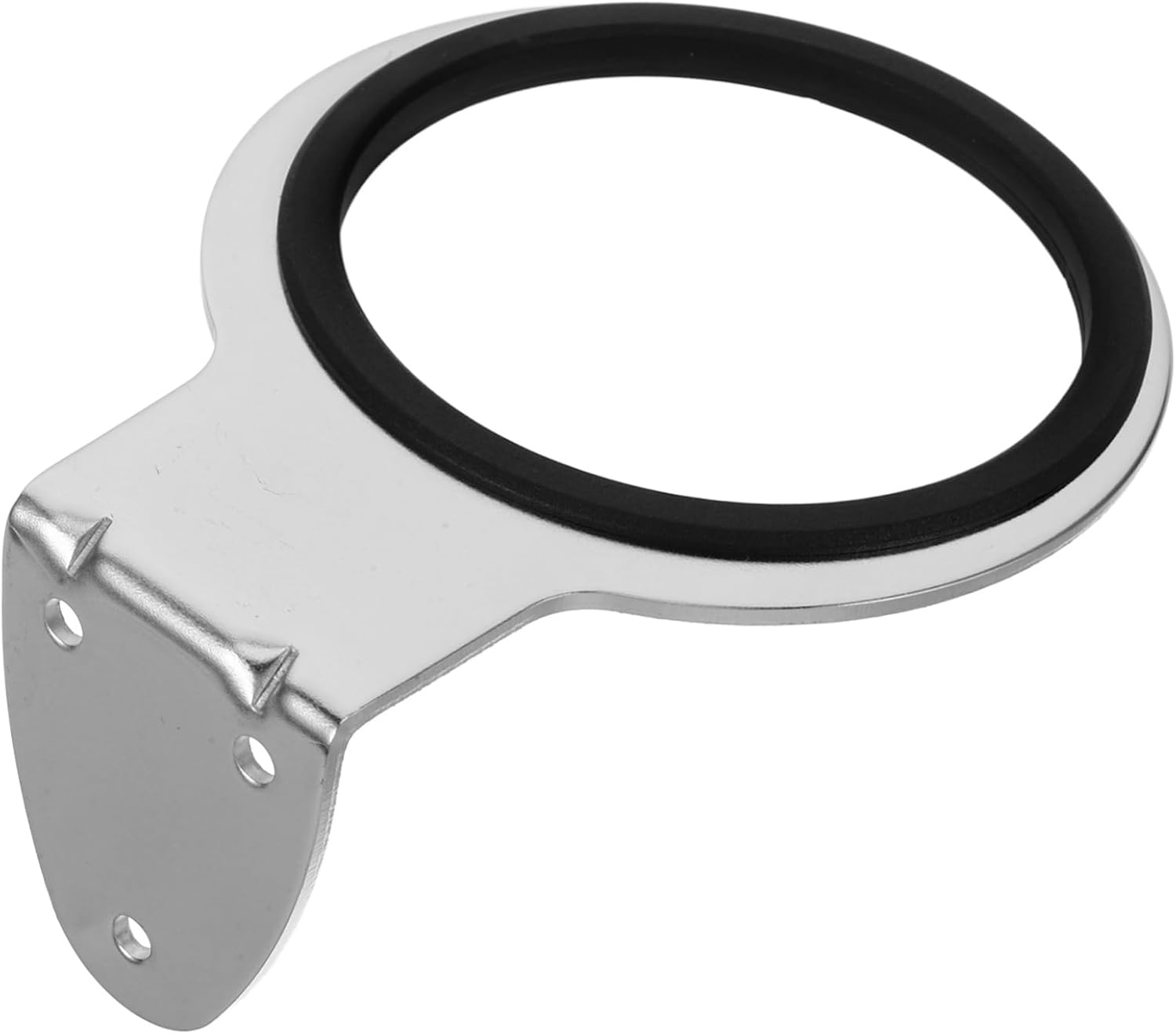 DINHEAROM Wall Mounted Blow Dryer Holder Sleek Bathroom Hair Tool Rack Stable Storage for Hairdryer Easy Installation for Bathroom and Bedroom Organization image number 1