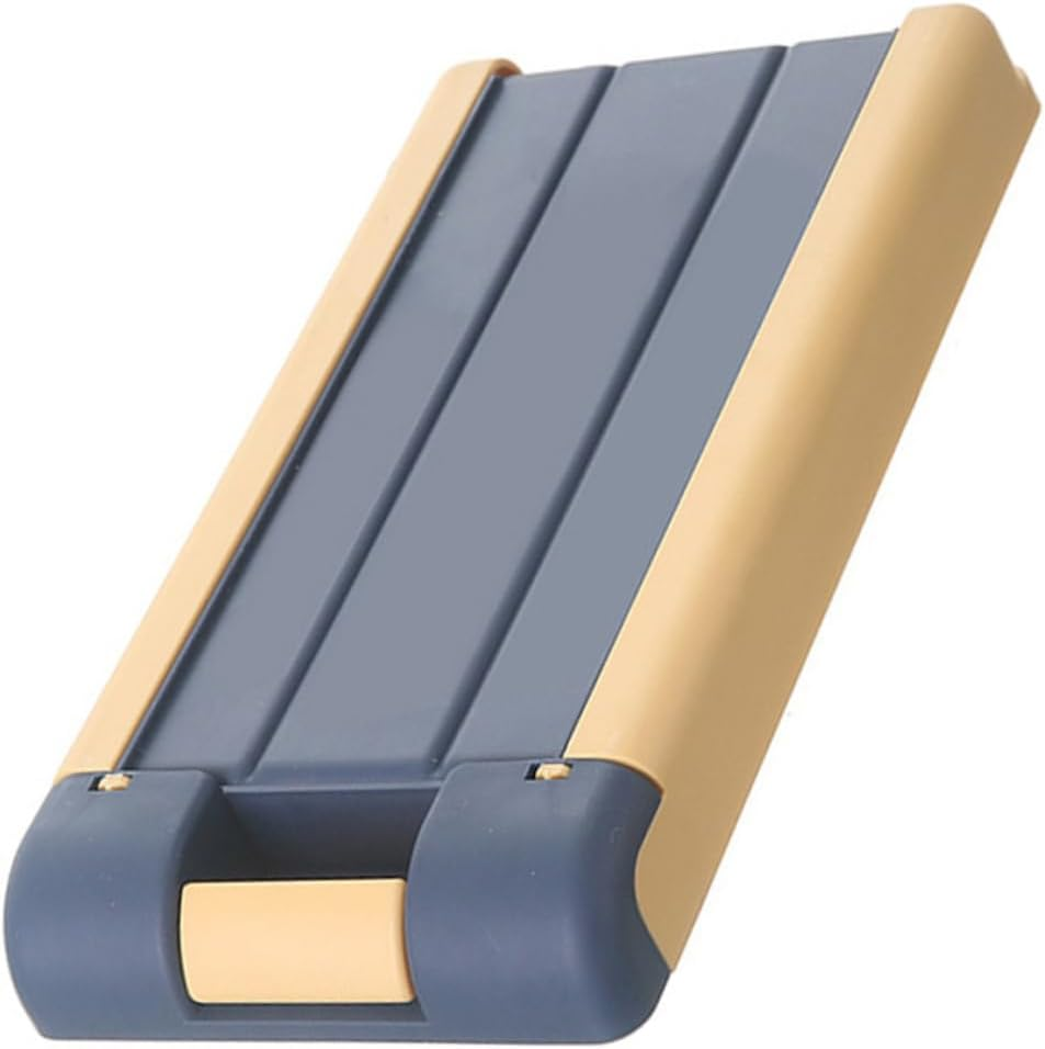 Drawer Key Box - Blue Abs Desktop Organizer Storage Box for Easy Access to Keys and Stationery under Desk - Compact Hidden Design for Office and Home Use image number 3