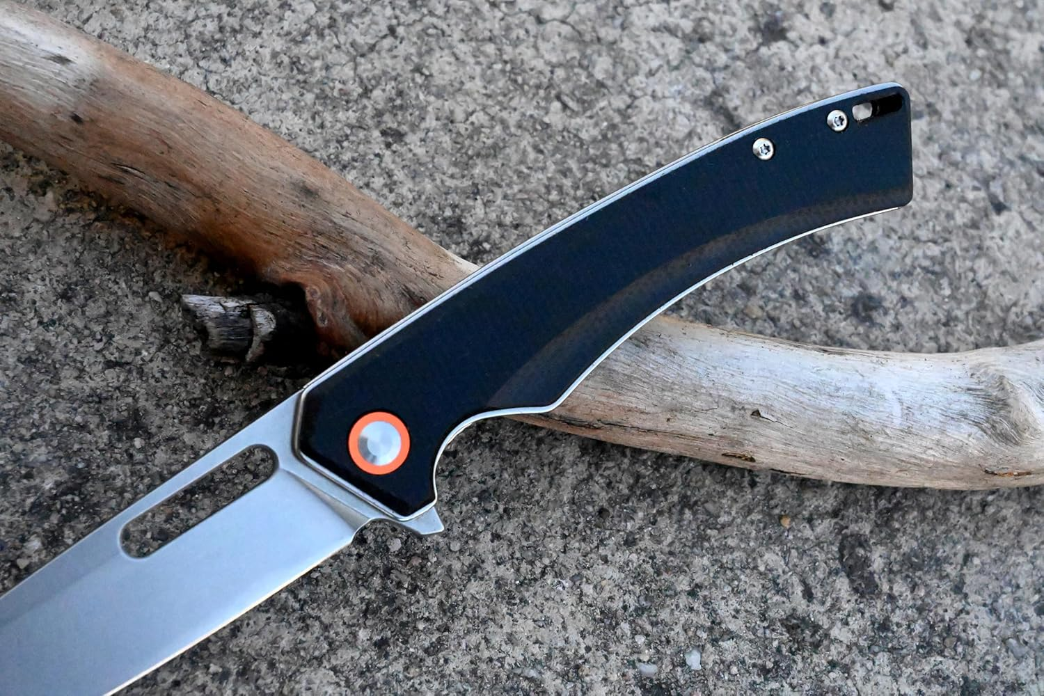 EDC Pocket Knife-Pocket Knife-Micarta Handle-D2 Steel-Folding Knife for Edc-Everyday Carry Knife for Men and Women-Indoor/Outdoor Gift image number 5