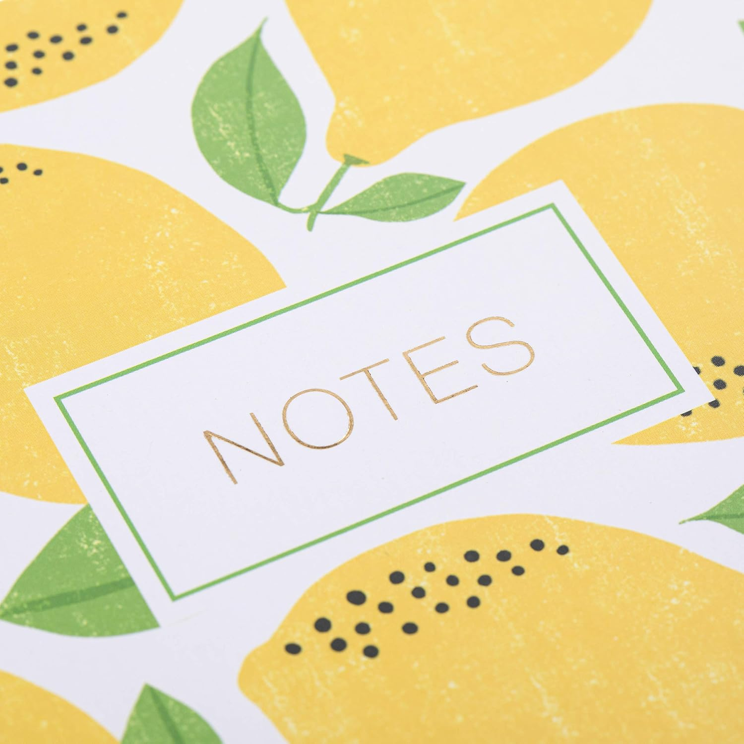 Graphique Designer Notebooks - Lemons - Spiral Bound Writing Journals for Offices, Schools, Classrooms, and More - Hard Cover with 160 Ruled Pages (6.25" X 8.25") image number 5