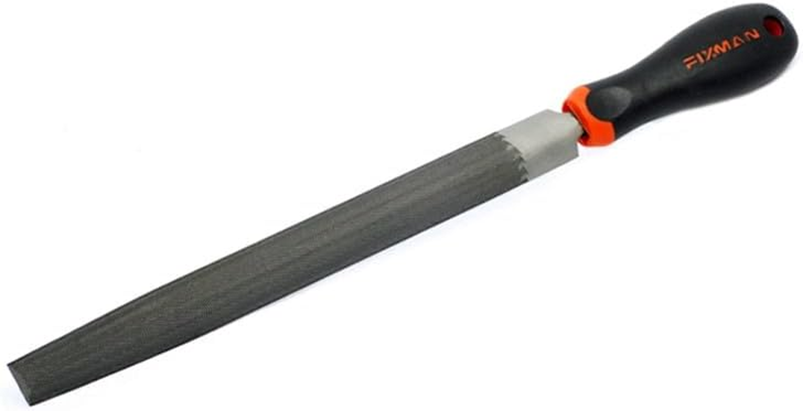 Fixman Steel Half round File, 10-Inch Size