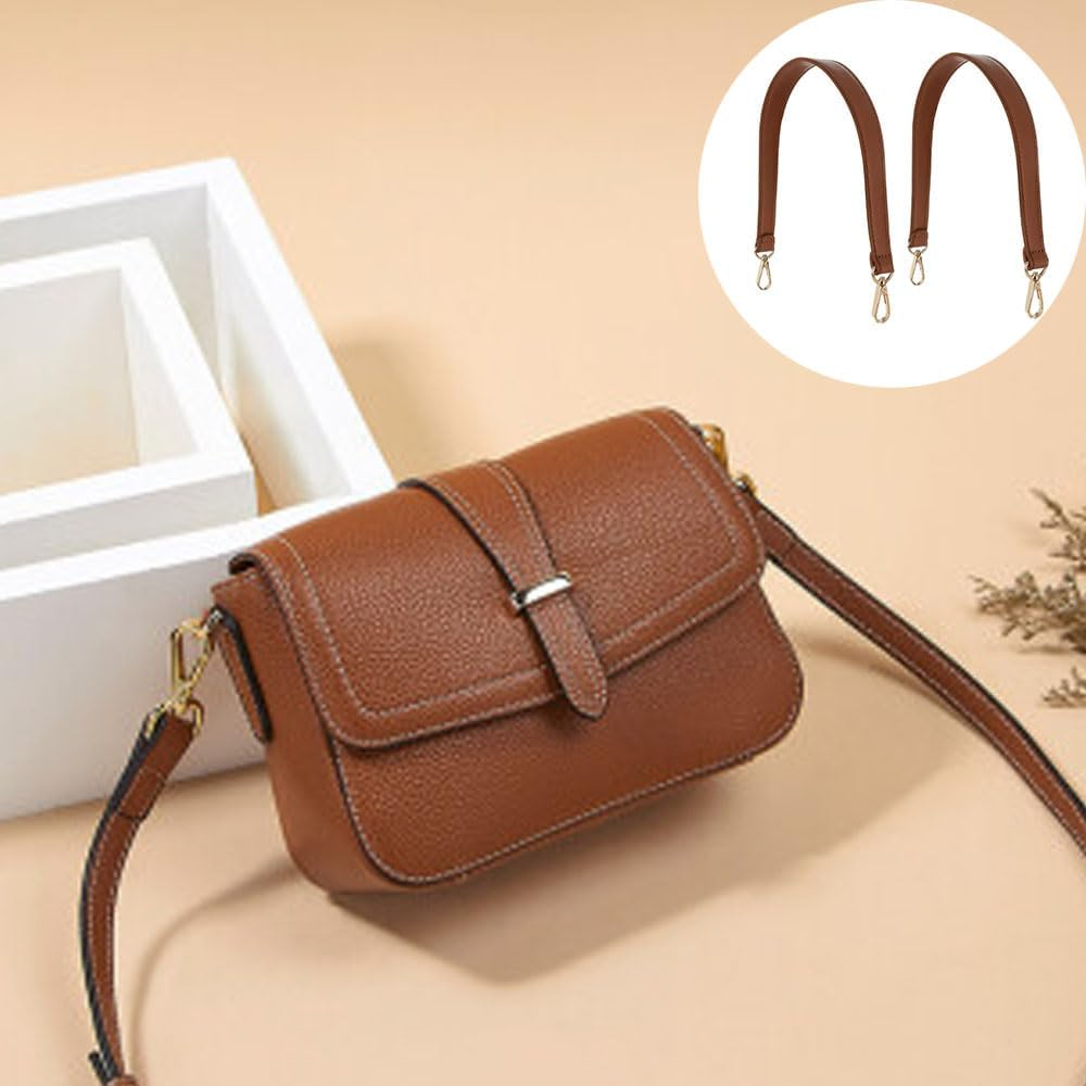 Armastuse Leather Purse Straps,Replacement Crossbody Shoulder Strap for Speedy,Crossbody Shoulder Strap, Adjustable Leather Shoulder Strap for Small Bag Handbag Clutch Bag Accessories image number 2