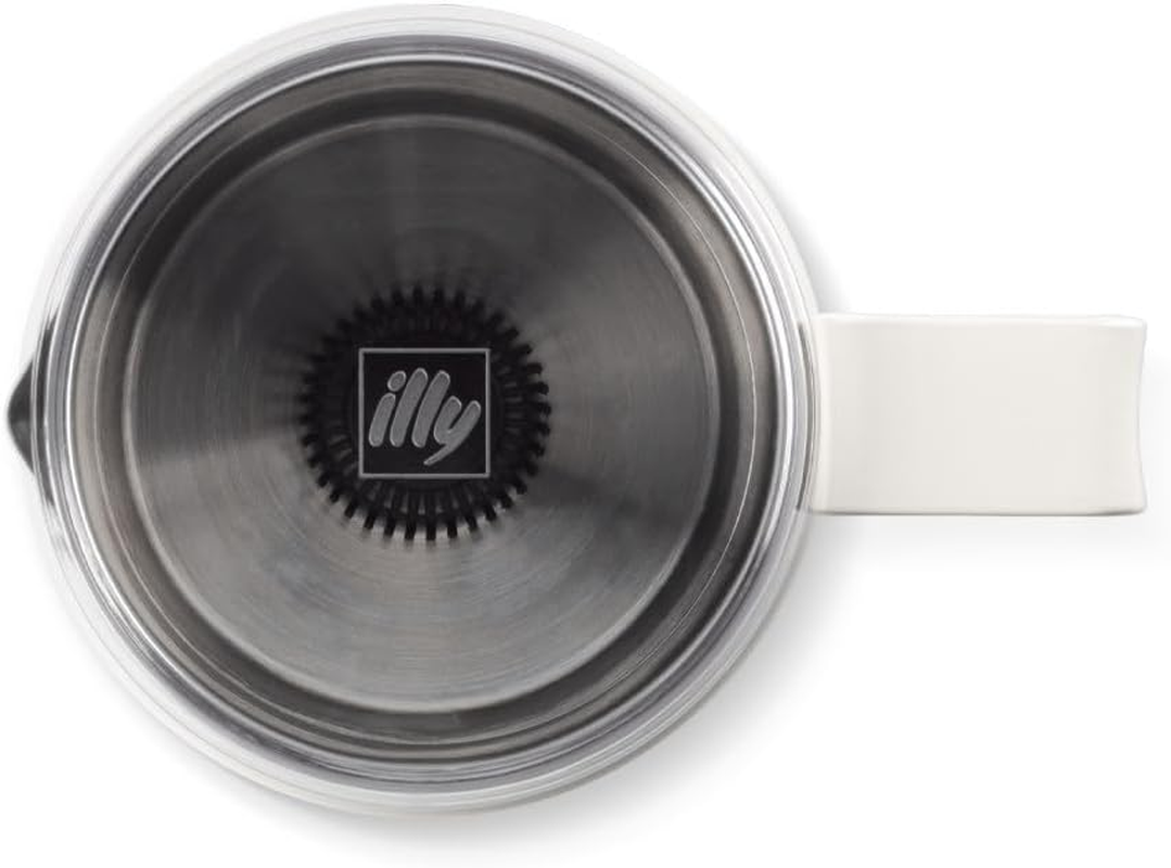 Illy Electric Milk Frother, White