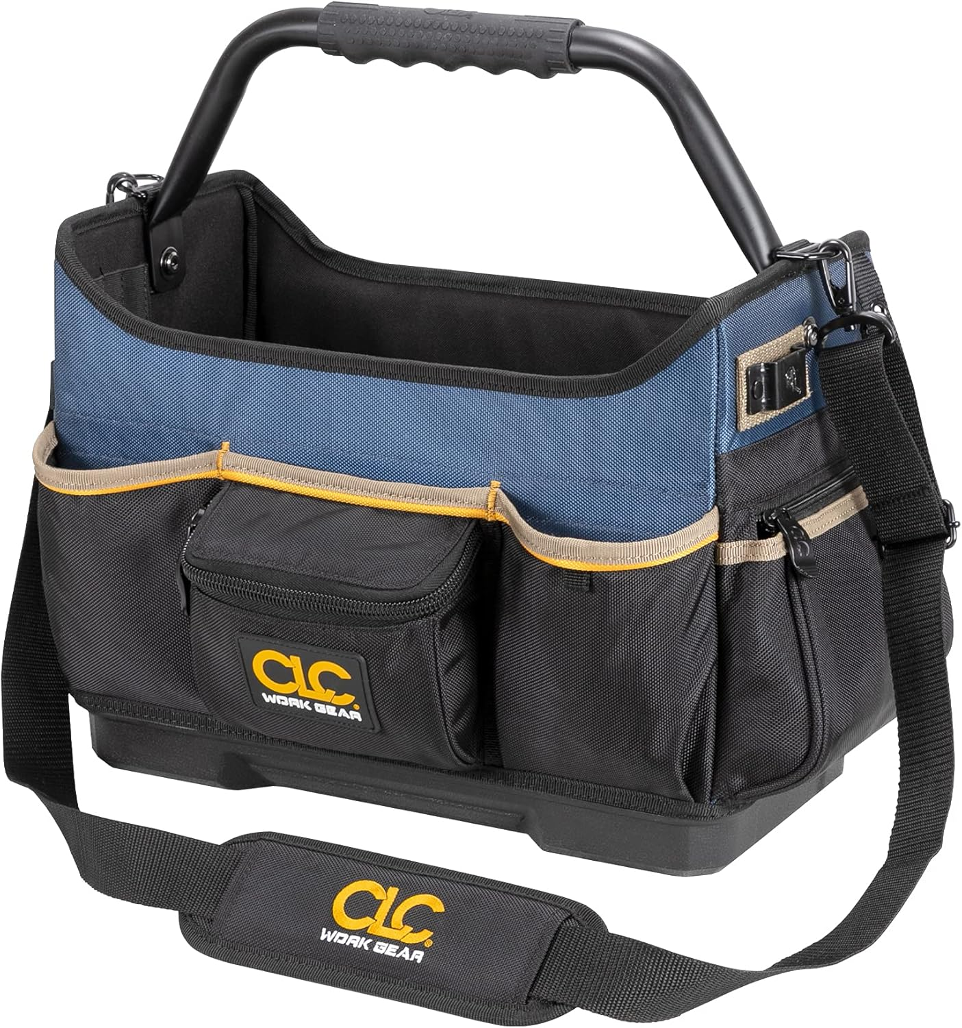 CLC Work Gear PB1580 15" Molded Base Open-Top Toolbox, Black image number 1