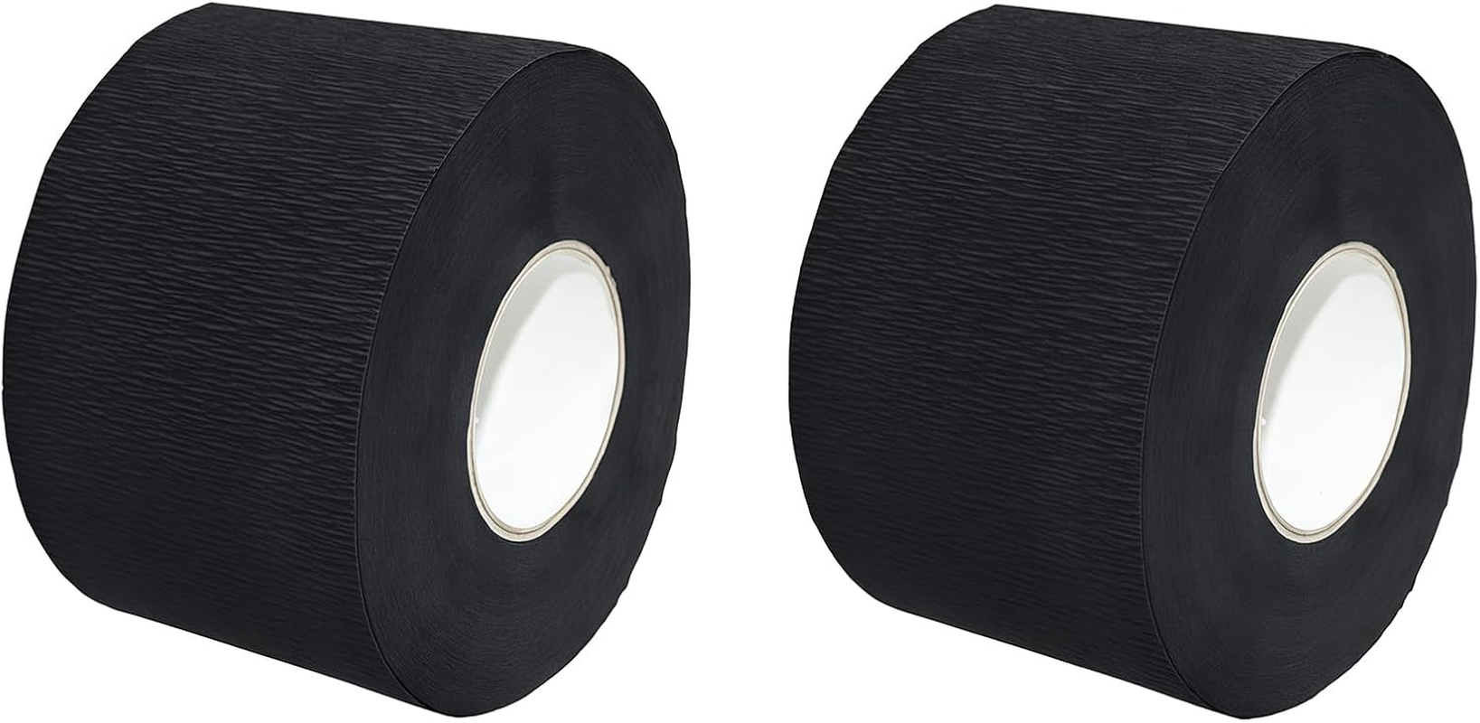 Ericotry 2Rolls Disposable Barber Neck Strips Hairdressing Stretchy Neck Paper Wrap Barber Accessories for Salon Barber Shop Hair Cutting Styling (Black) image number 4