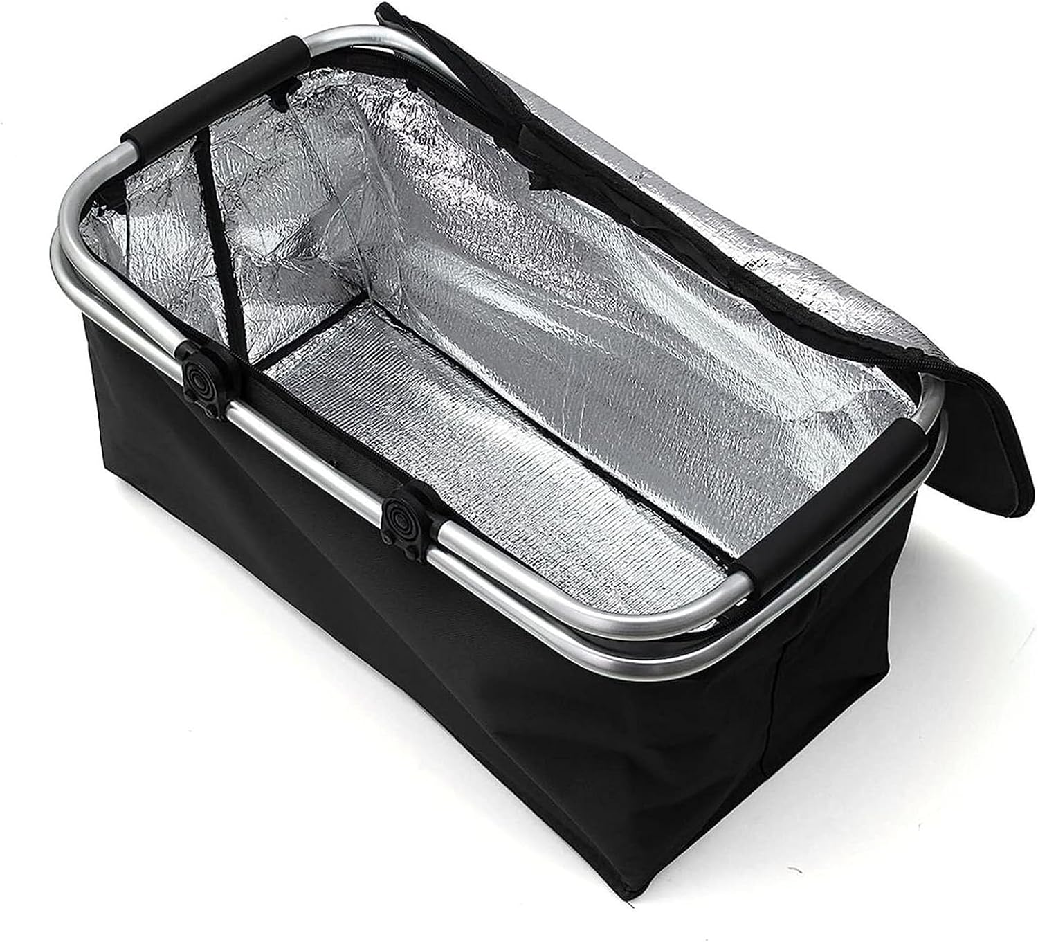 QYINXIU Insulated Picnic Basket, Collapsible Insulated Picnic Basket, Picnic Basket Insulated, 30L Portable Cooler Bag for Lunch, Grocery Shopping, Camping and Road Trips image number 1