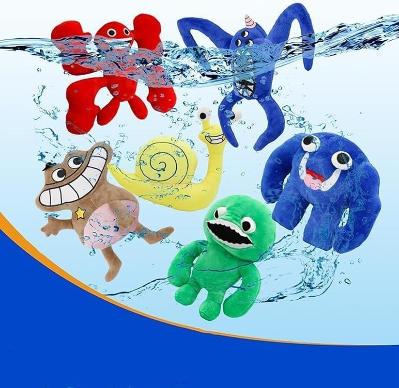 Easter Basket Stuffers: 6PCS Garden of Banban Plush,10 Inches Jumbo Josh Plushies Toys,Soft Monster Horror Stuffed Figure Doll for Fans Gift,Soft Stuffed Animal Figure Doll for Adult and Kids image number 2