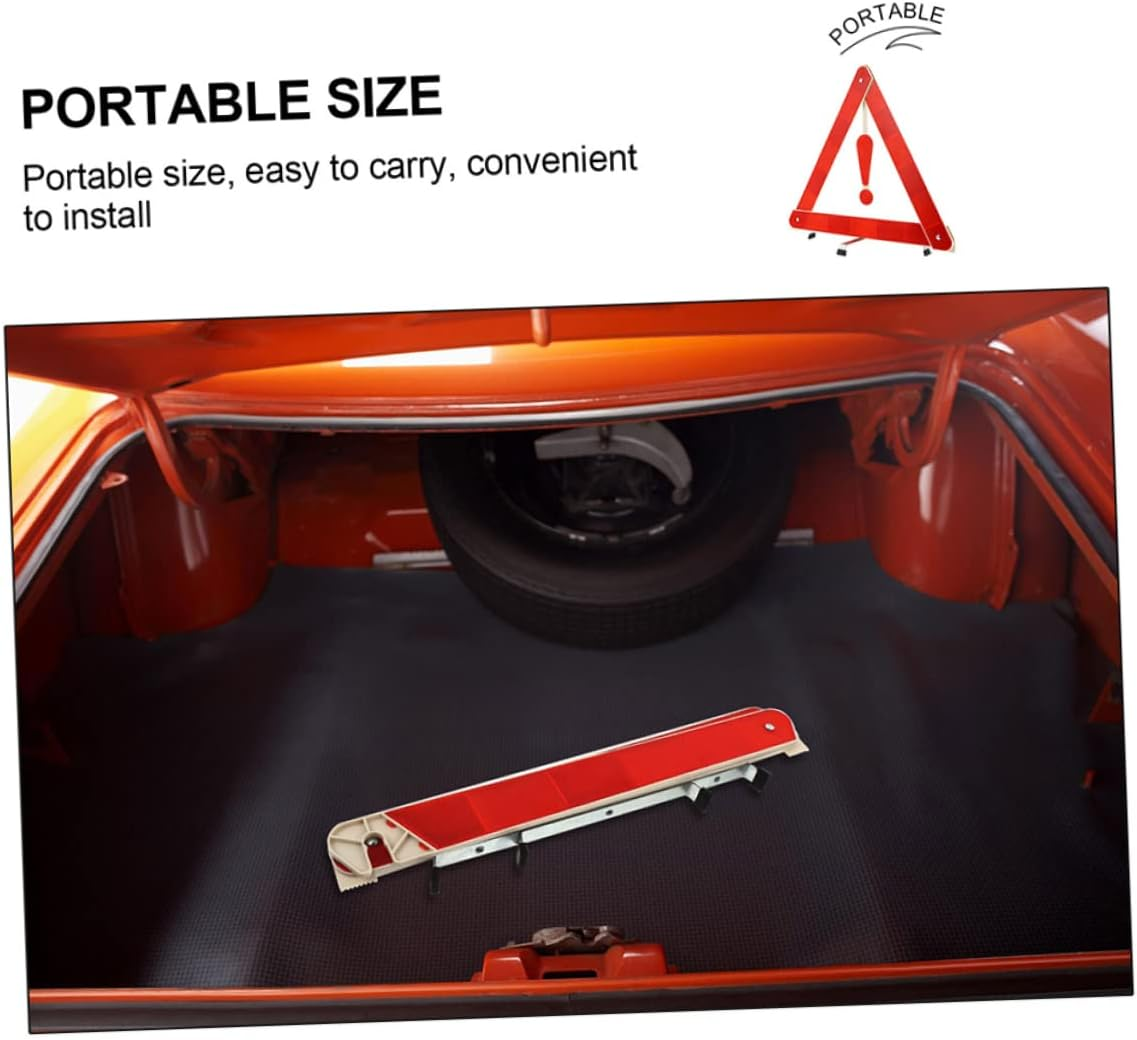 CANIGHT Stable Triangle Design Plastic Material Road Construction Use Warning Sign Car Safety image number 4