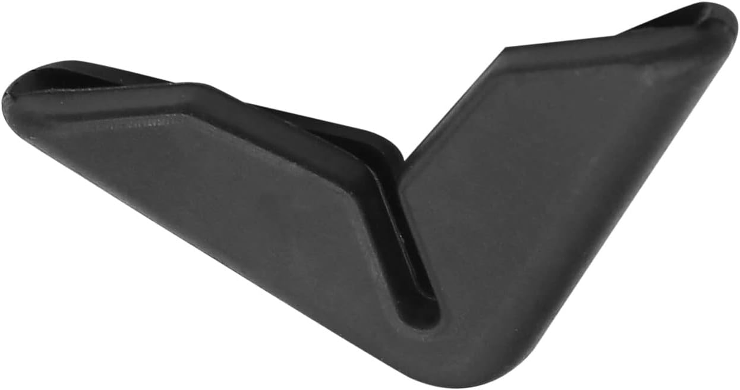 Uxcell 2Pcs Black Universal Automobile Car Side Door Edge Corner Guard Protector image number 4