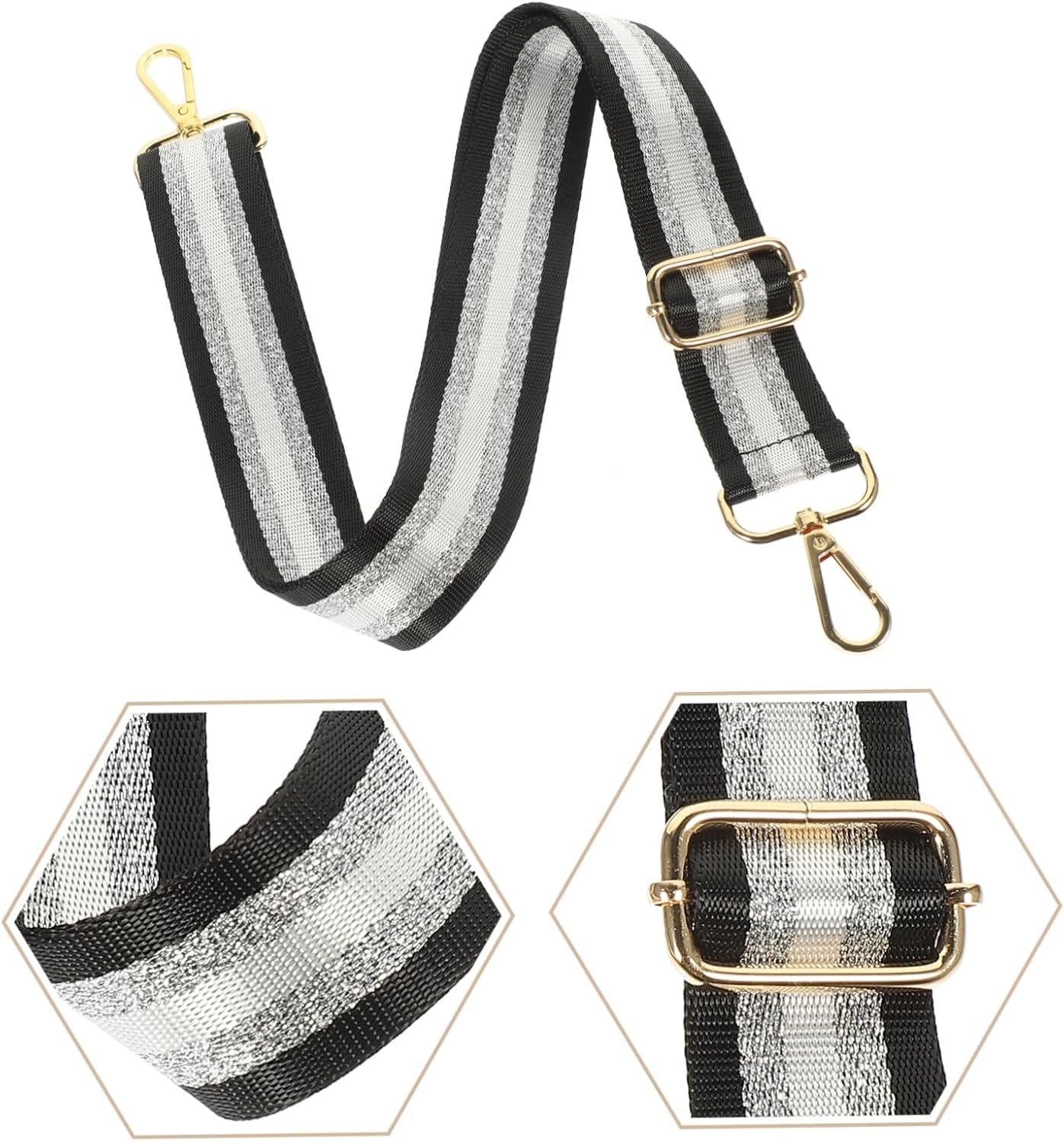 COHEALI 2Pcs Replacement Strap for Women Bag Bag Shoulder Belt DIY Strap Accessory image number 2