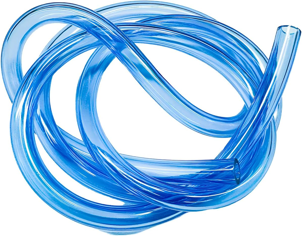 Colorful Fuel Line Hose Tube, Flexible Anticorrosion Silicone Gas Line Petrol Hose Line, Soft High Performance Vacuum Tubing Hose Replacement for Motorcycle Dirt Pit Bike ATV (Red)