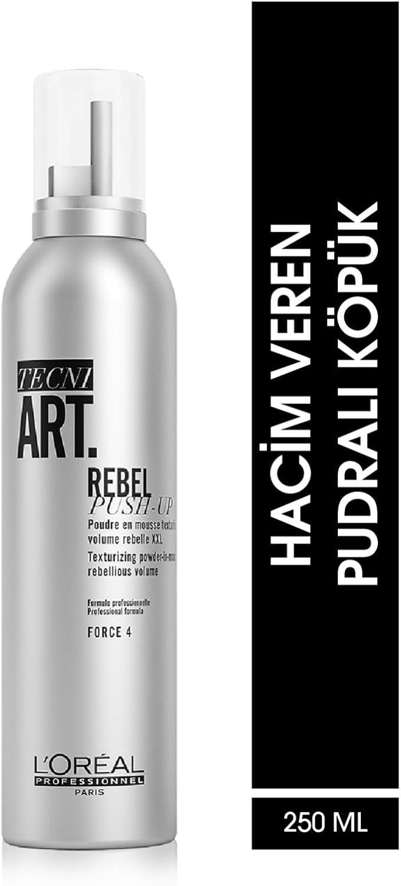 L'Oreal Professionnel Tecni Art Rebel Push-Up Hair Mousse 250 Ml image number 1