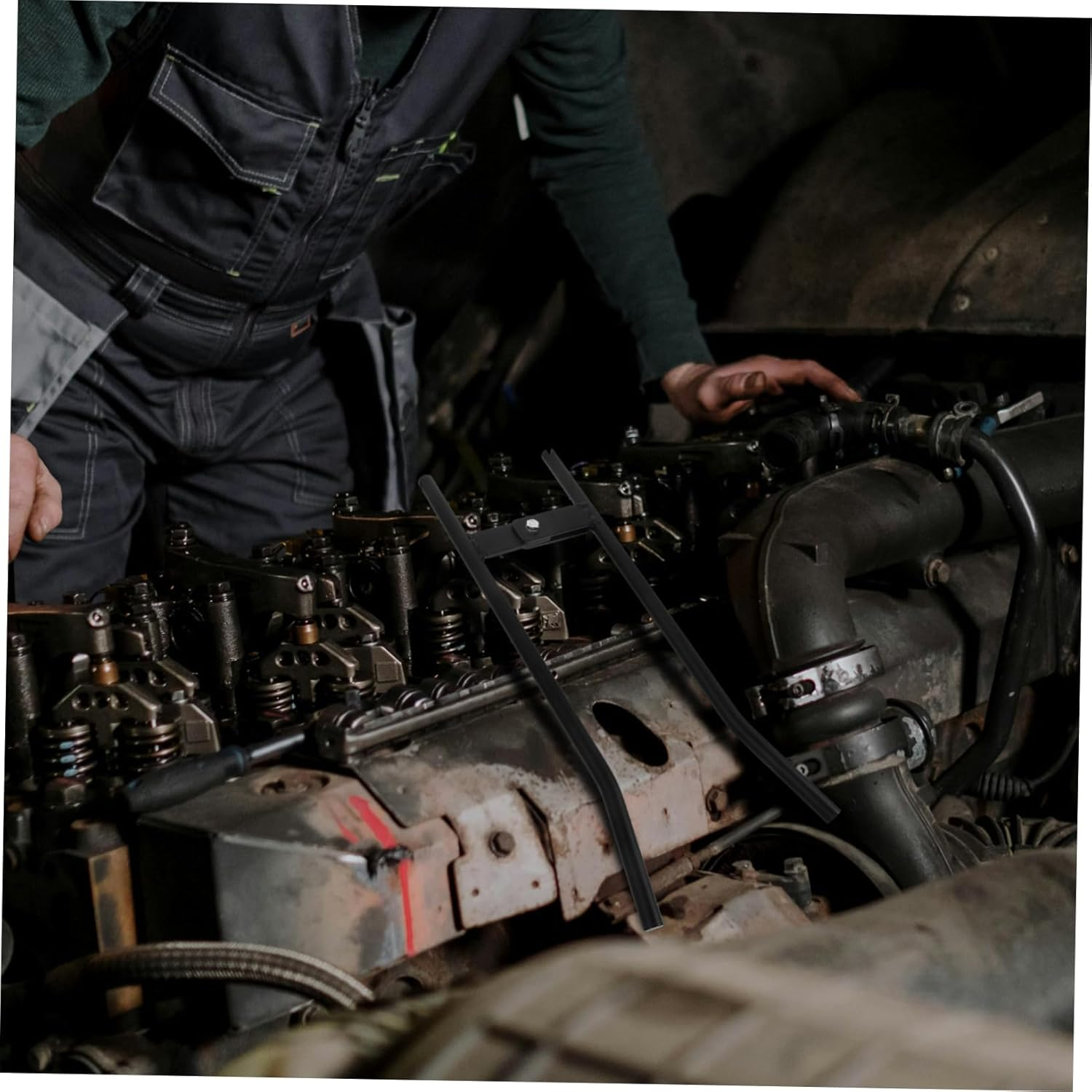 MOLUCKFU Heavy-Duty Truck Brake Spring Removal Tool Adjustable Brake Anchor Pin Tool for Mechanics Drum Spring Installer Automotive Repair Equipment