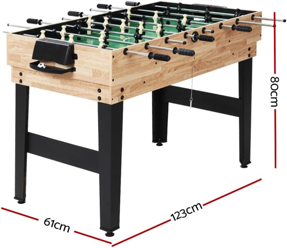 Foosball Table, 10-In-1 Football Soccer Ball Shuffleboard Tennis Bowling Chess Foose Tables Home Party Favour Kids Game Training Equipment Indoor Sport image number 2