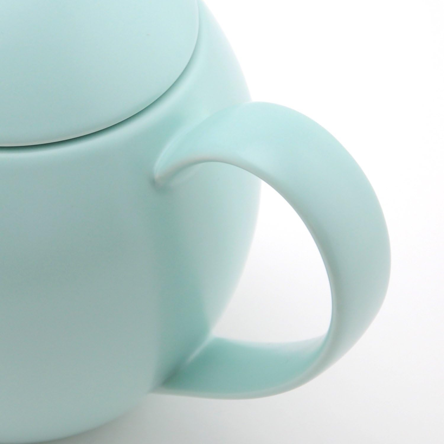 FORLIFE Dew Teapot with Basket Infuser, Minty Aqua, 32 Oz/946Ml image number 6