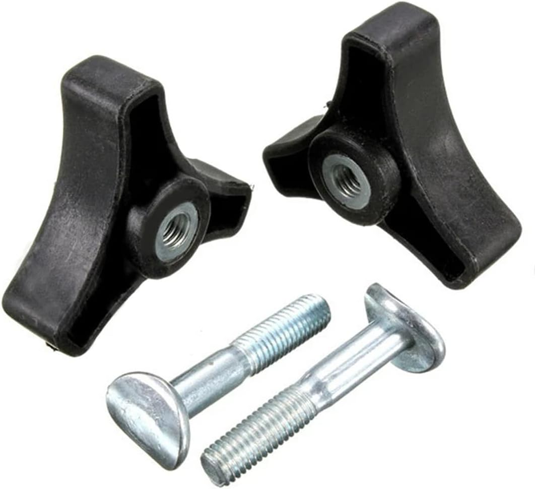 3 Pieces Triangle Handle Knob Screw Bolt Lawn Mower Hand Fixing Nut Screw Bolt Kit Garden Parts for Honda Lawnmower Machine image number 3