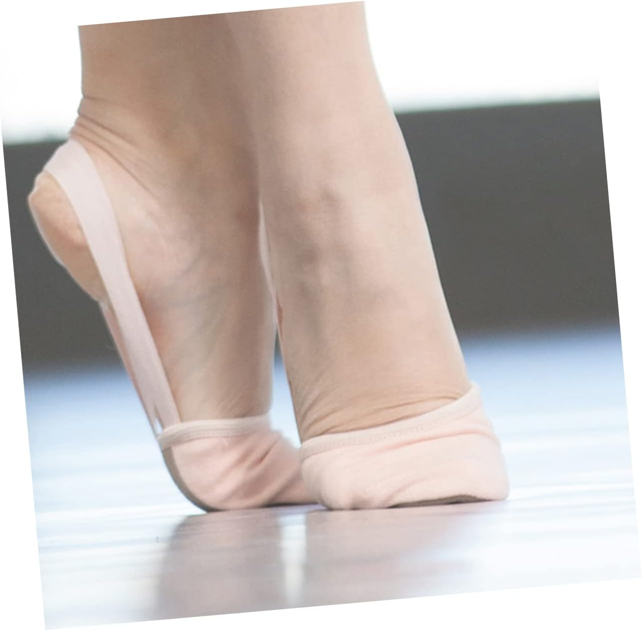 Gatuida 1 Pair Half Ballet Shoes Mop Slippers for Women Turning Jazz Shoes Womans Slippers Ladies Flats Sleepers Womens Slippers Womans Set of Feet Dancing image number 7