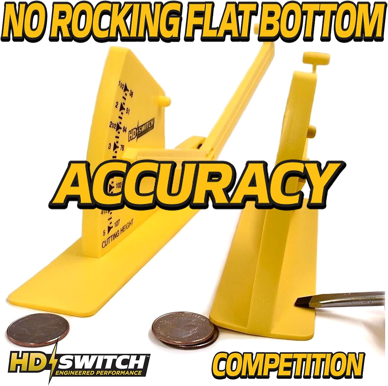 HD Switch - OEM Upgrade - Deck Blade Leveling Leveler Gage Gauge for Toro Exmark Snapper Simplicity Ferris Kubota Bush Hog Poulan Ariens Gravely Bobcat Lawn Mower Garden Tractors Zero Turn Lawnmowers image number 6