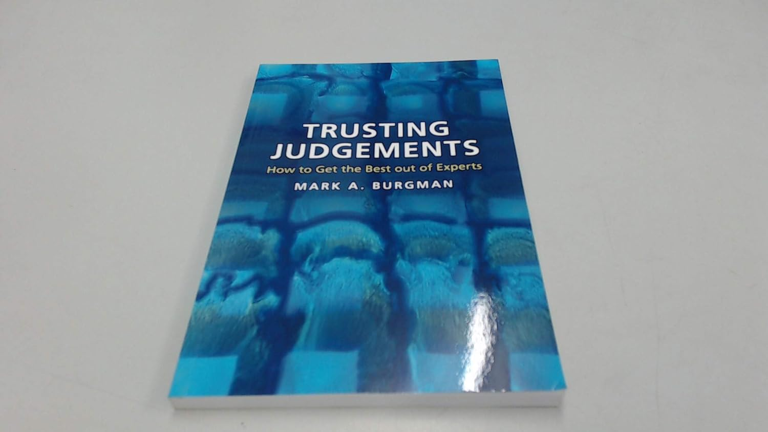 Cambridge Trusting Judgements - Paperback - 26 October 2015: How to Get the Best Out of Experts image number 1