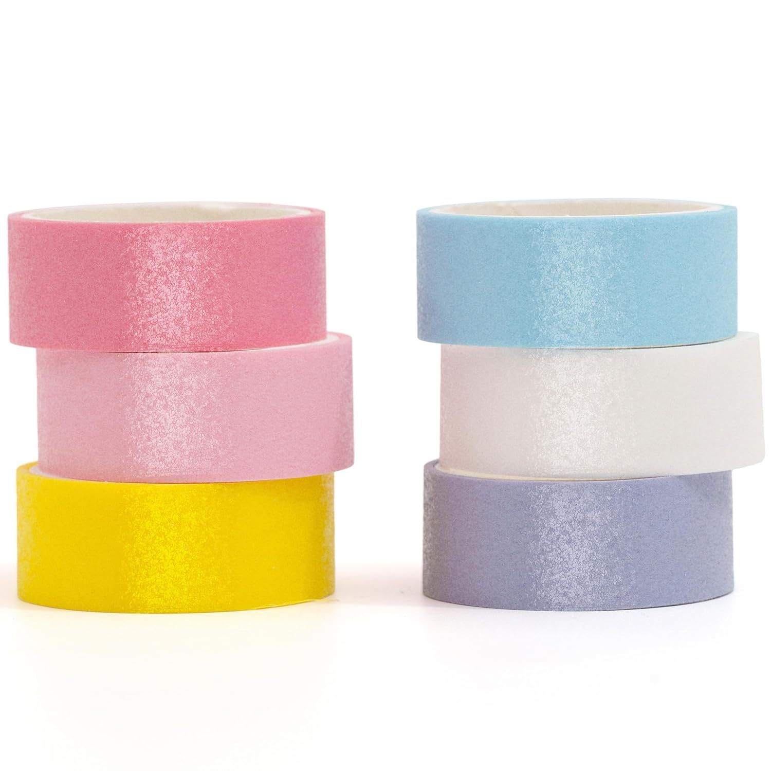 YUBBAEX 10 Colors Glitter Washi Tape Set Sparkling Masking Tape Metallic Decorative for Arts, DIY Crafts, Bullet Journal Supplies, Planners, Scrapbook, Card/Gift Wrapping (Rainbow 10 Colors) image number 3