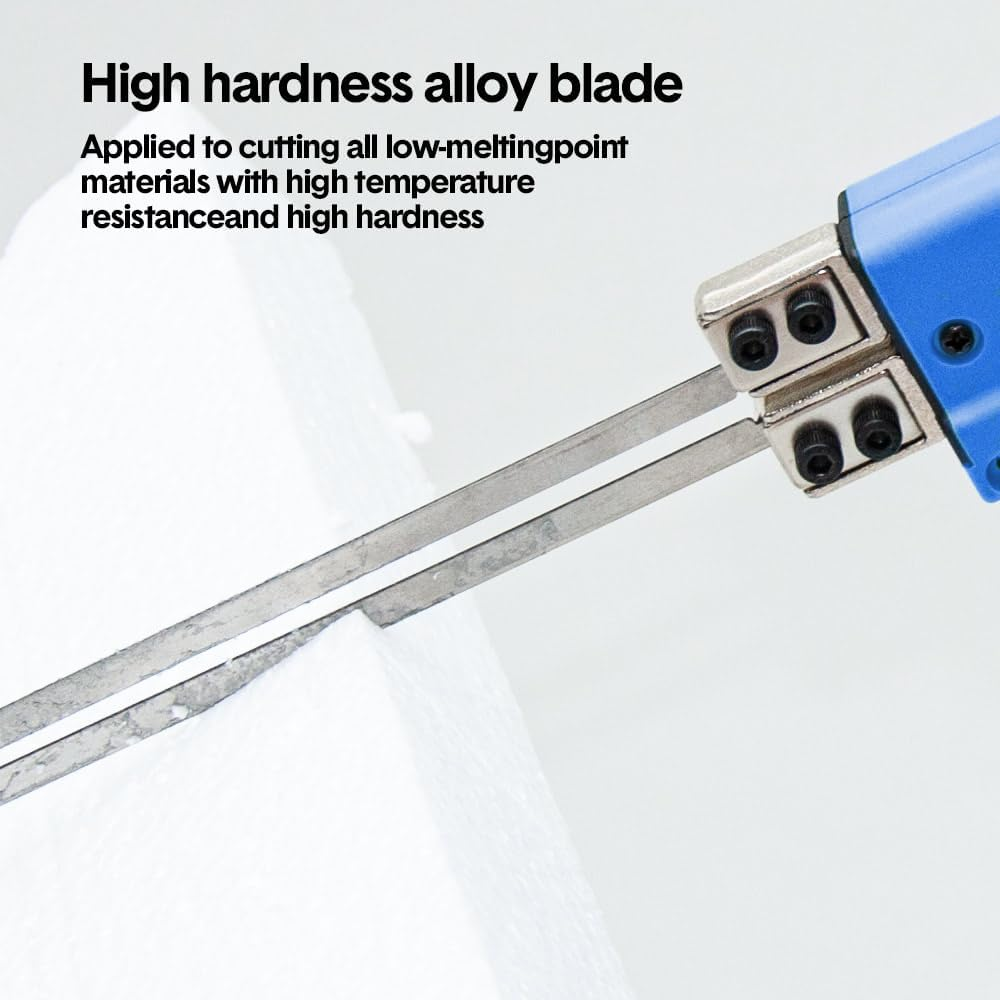 ALSTON 150W Electric Hot Knife Foam Board Cutter Tool Kit Styrofoam Foam Cutting Machine for Foam Board Insulation with Blade Brush and Storage Case AU Plug image number 1