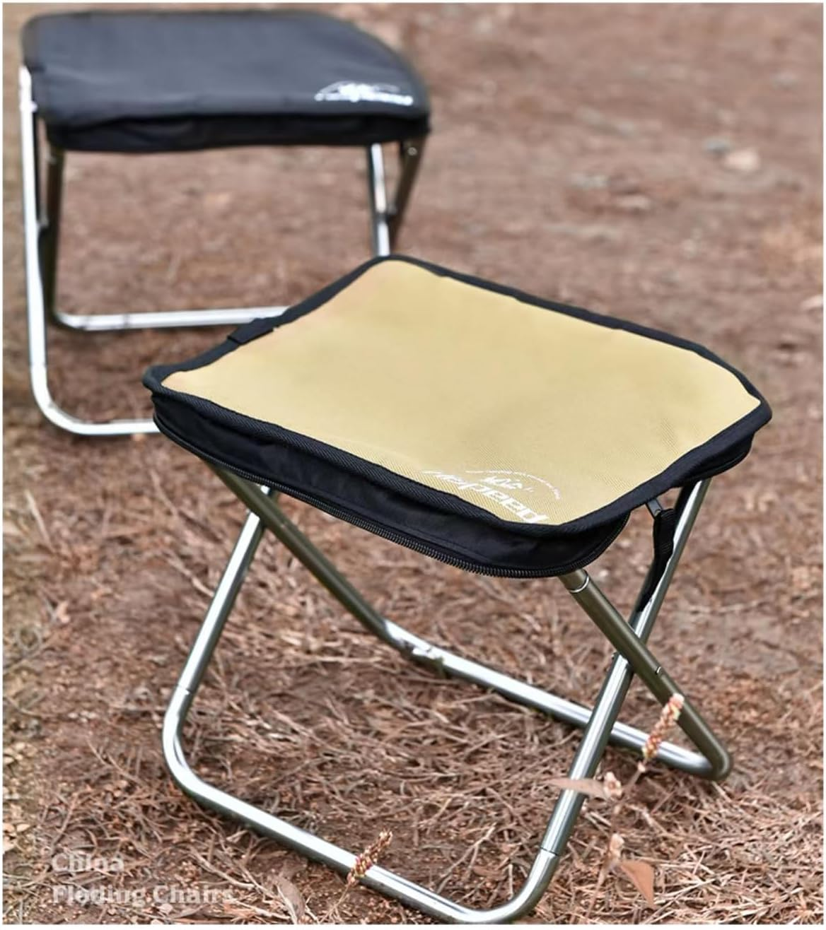 Compact Pocket-Size Chair. Lightweight and Foldable. Takes Seconds to Setup. Perfect for Camping & Fishing, Ideal as Beach, Outdoor, and Travel Chair with Tote Bag. image number 4