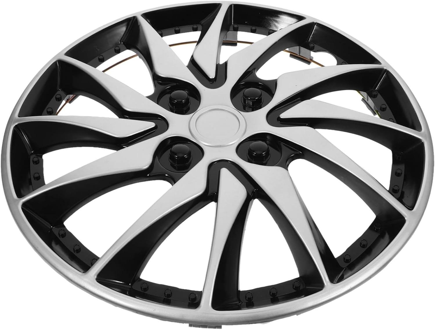 Didiseaon Hub Cap 14 Inch Universal Abs Wheel Hub Cap Cover for Car Truck SUV Decorative Replacement Rim Cover Automotive Accessory image number 5