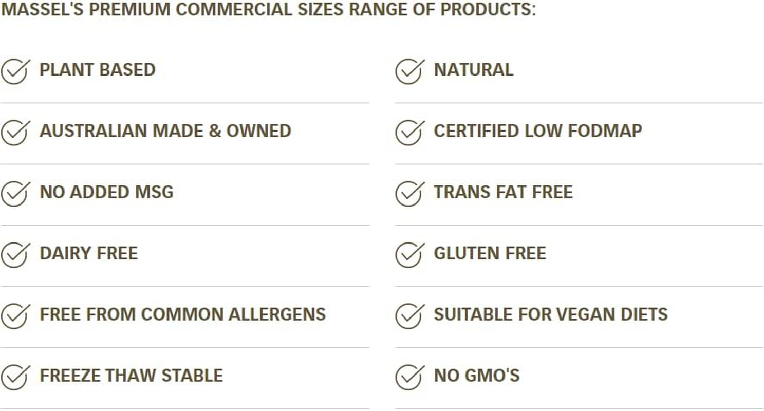 Massel Supreme Demi Glace Gravy Powder/Premium Rich Gravy Mix - 4 X 1.5Kg Canister Bulk Pack|Plant Based, Low FODMAP, Gluten Free, Dairy Free, Trans Fat Free, No Added MSG, Vegan Friendly image number 2