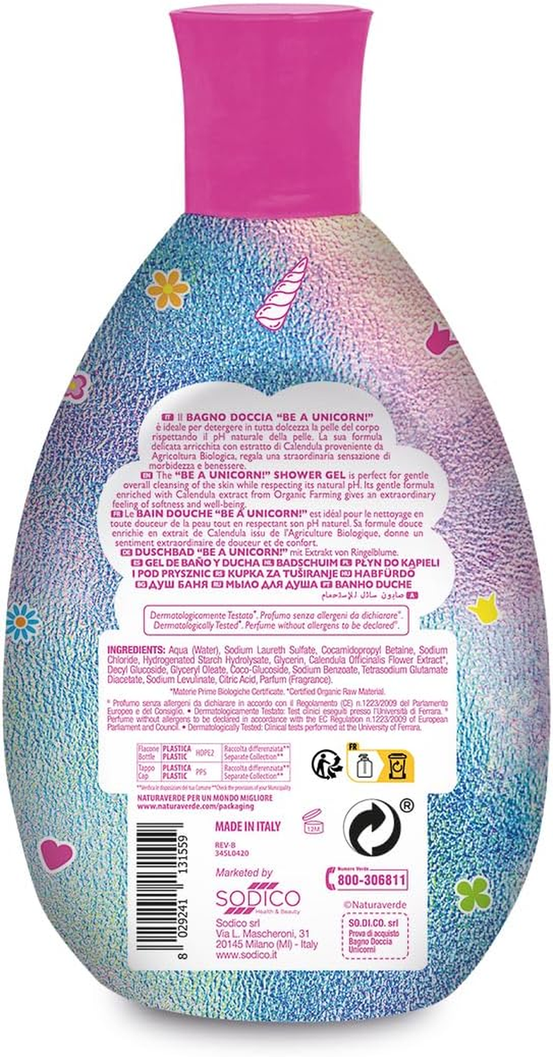 Naturaverde Kids Be a Unicorn Shower Bath 500 Ml image number 2
