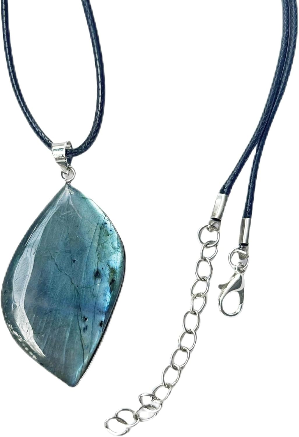 Natural Boutique Labradorite Crystals and Healing Stones,Haped Diy-Jewelry Pendant