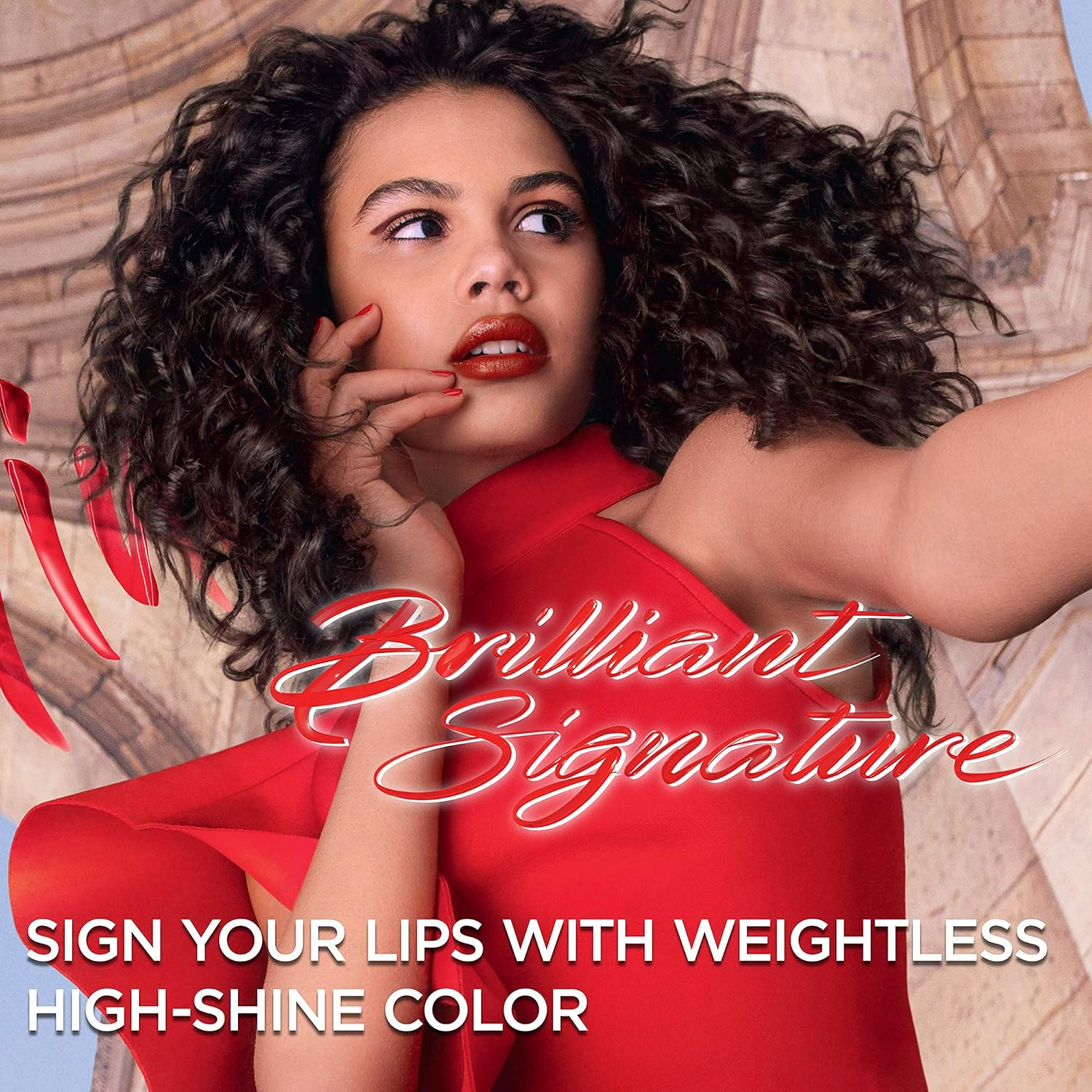 L'Oreal Paris Brilliant Signature Shiny Lip Stain Lipstick, Be Successful 0.21 Fl Oz. image number 4