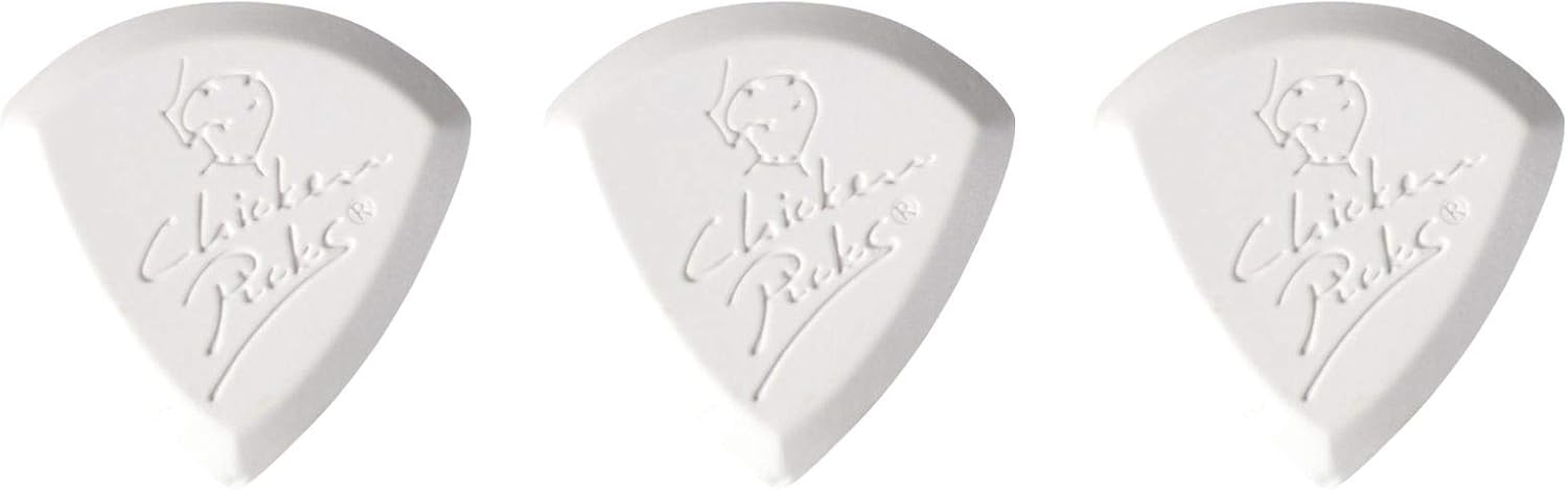 3 X Chickenpicks Badazz III 3.2 Mm Guitar Picks