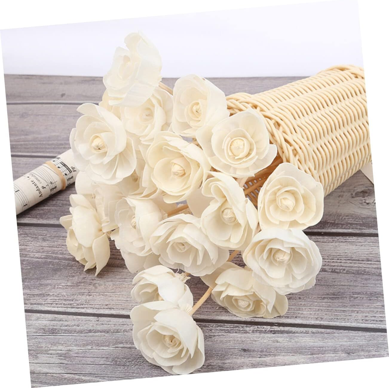 Veemoon 9Pcs Essential Oil Diffuser Sticks Aromatherapy Reed Diffuser for Wedding Decor