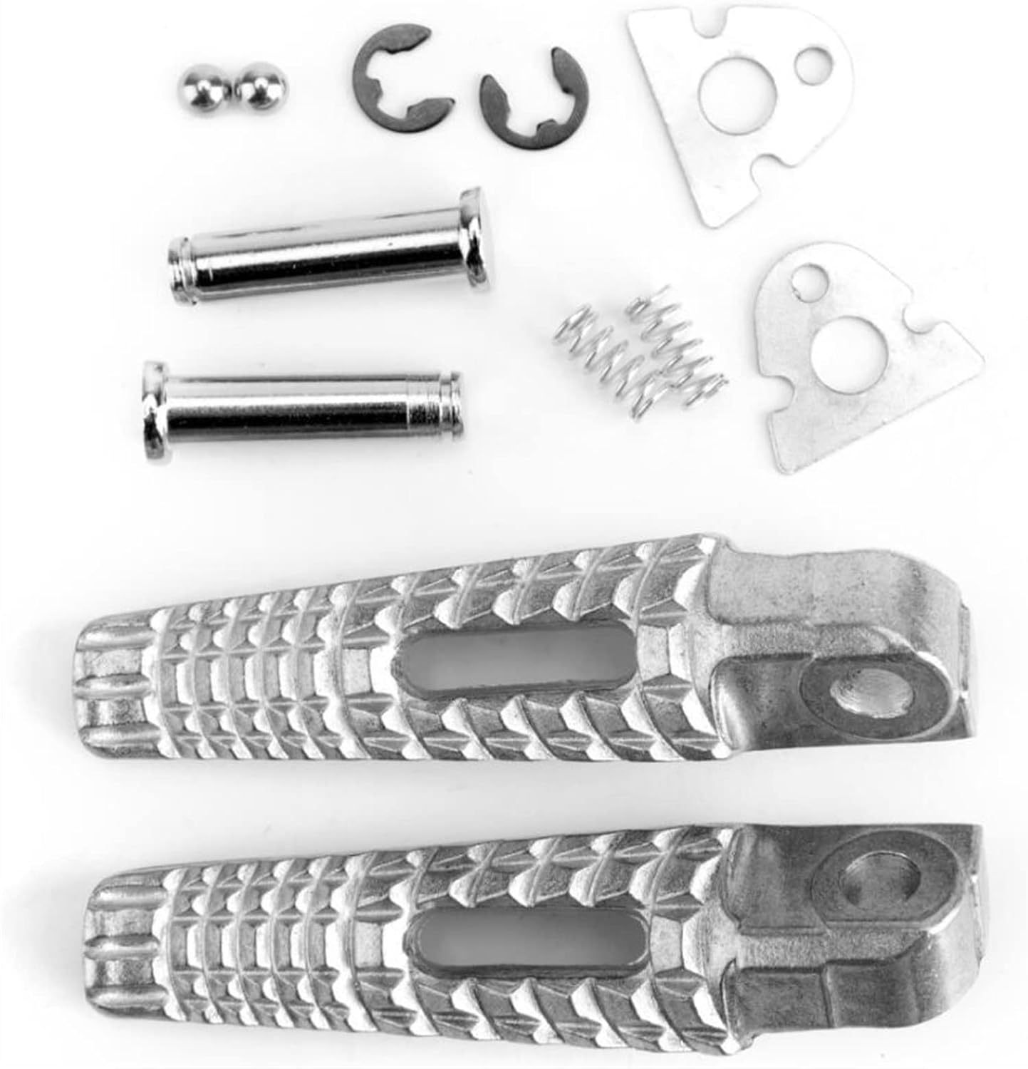 For Suzuki GSXR600 GSXR750 2006-2014 GSXR1000 2005-2014 Motorcycle Rear Foot Peg Footrest Motor Accessories Parts Foot Rests (Color : Silver) image number 1