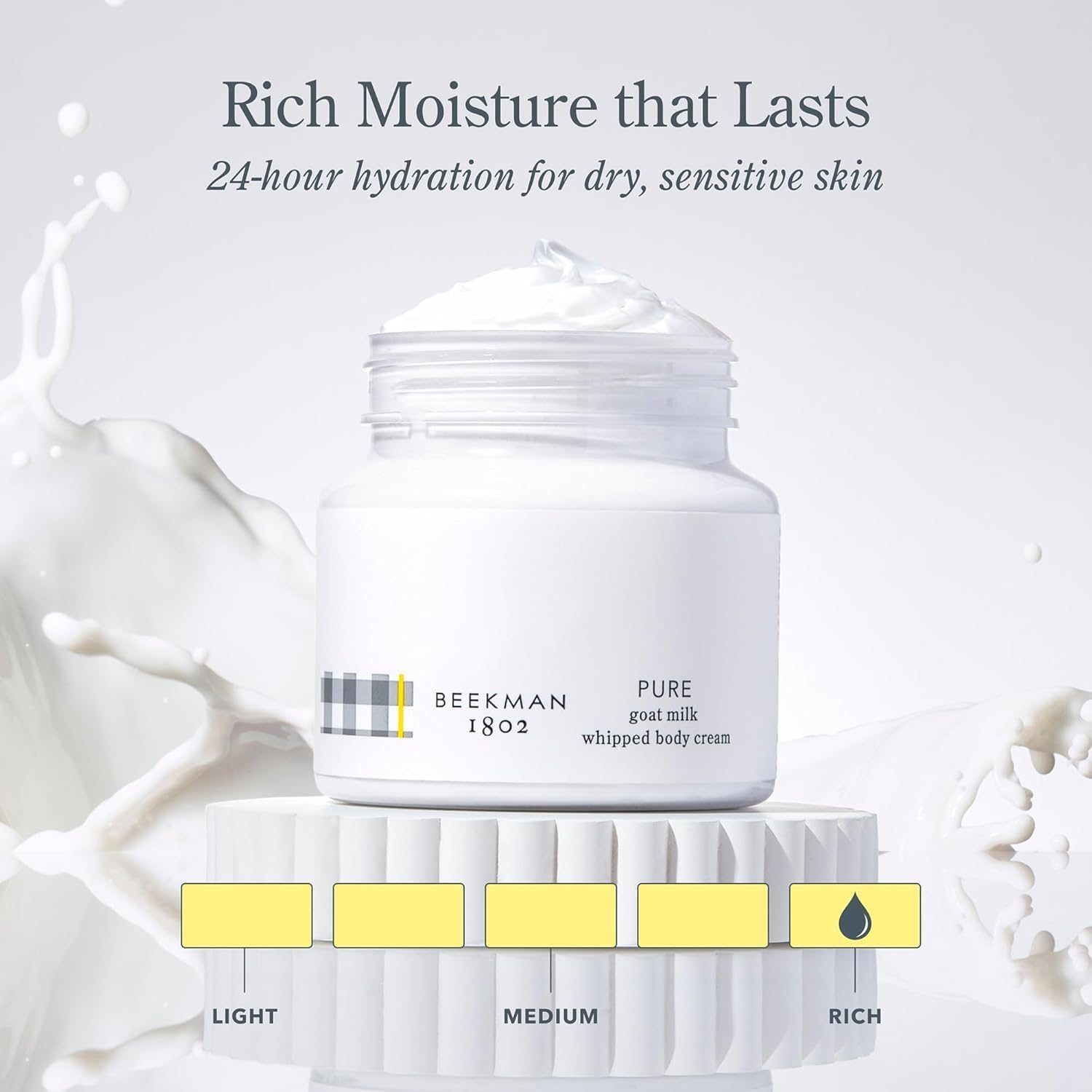 Beekman Pure Goat Milk Body Cream 240Ml image number 4