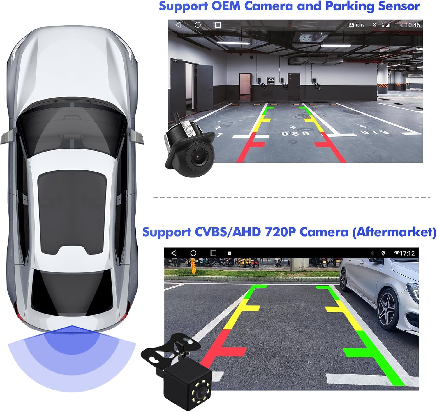 Android 10 Double Din Car Stereo for Mazda 3 2004-2009 with 9 Inch Touchscreen Radio Built-In Wireless Carplay/Android Auto/Gps/Bluetooth/Fm/Aux-In/Steering Wheel Control Backup Camera 2+32G