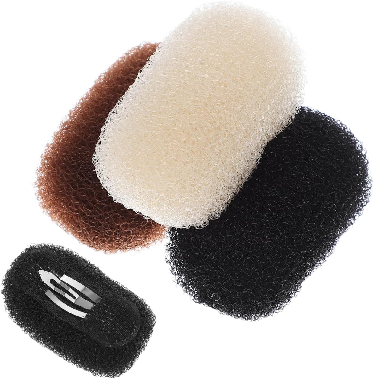 VICASKY Bump Hair Clips Bump Hair Accessories for More Volume Hair Cushion for DIY Hairstyles for Updo Hairstyles Pack of 3 image number 6