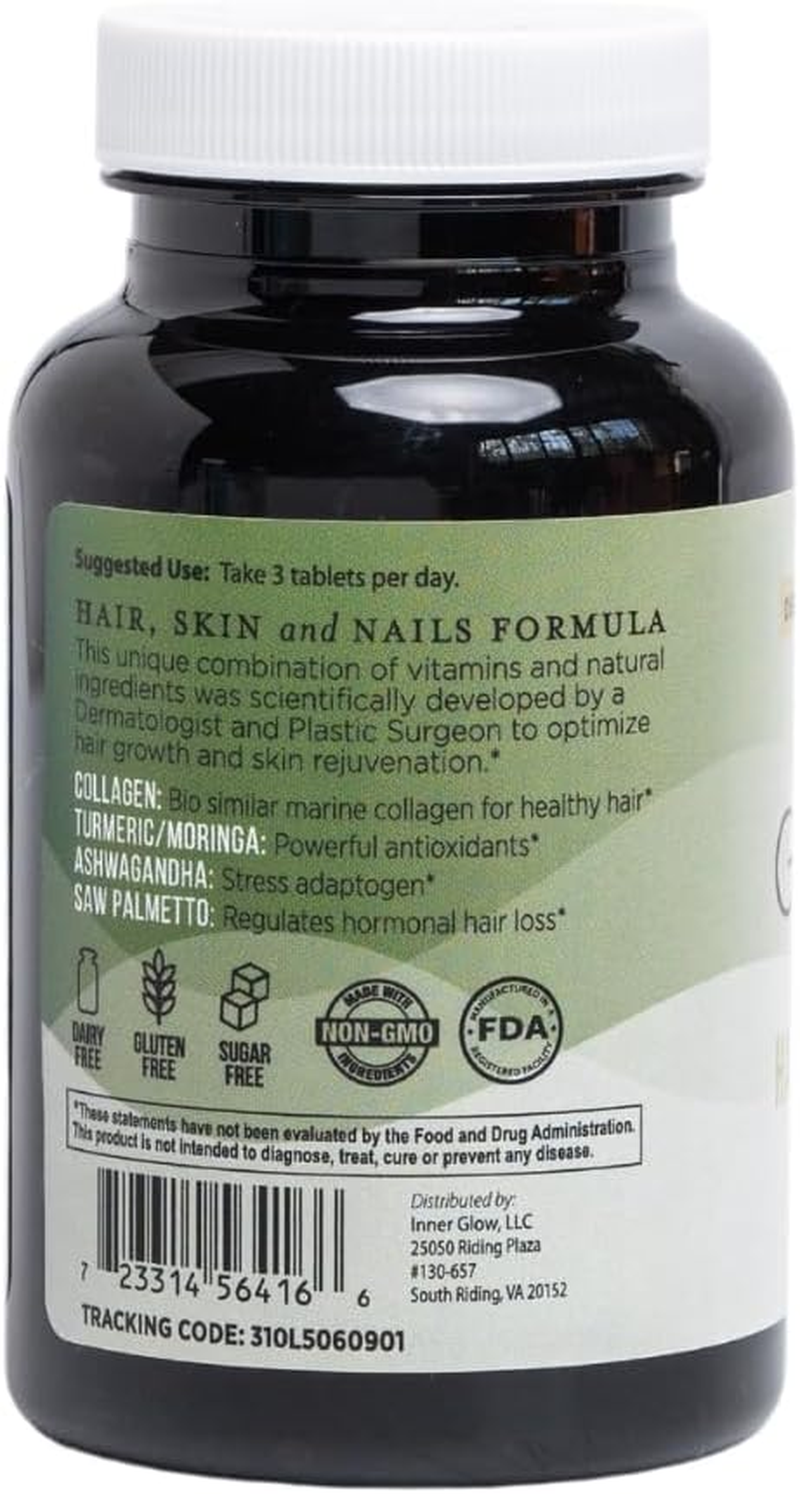 Inner Glow Advanced Hair, Skin & Nails Formula image number 6