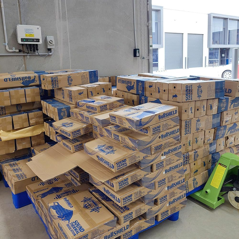 Bullshield Sound Deadener Deadening Butyl Roll Black Mat Car Heat Insulation (2㎡: 275X375Mm Blacksheet (20Sheets))