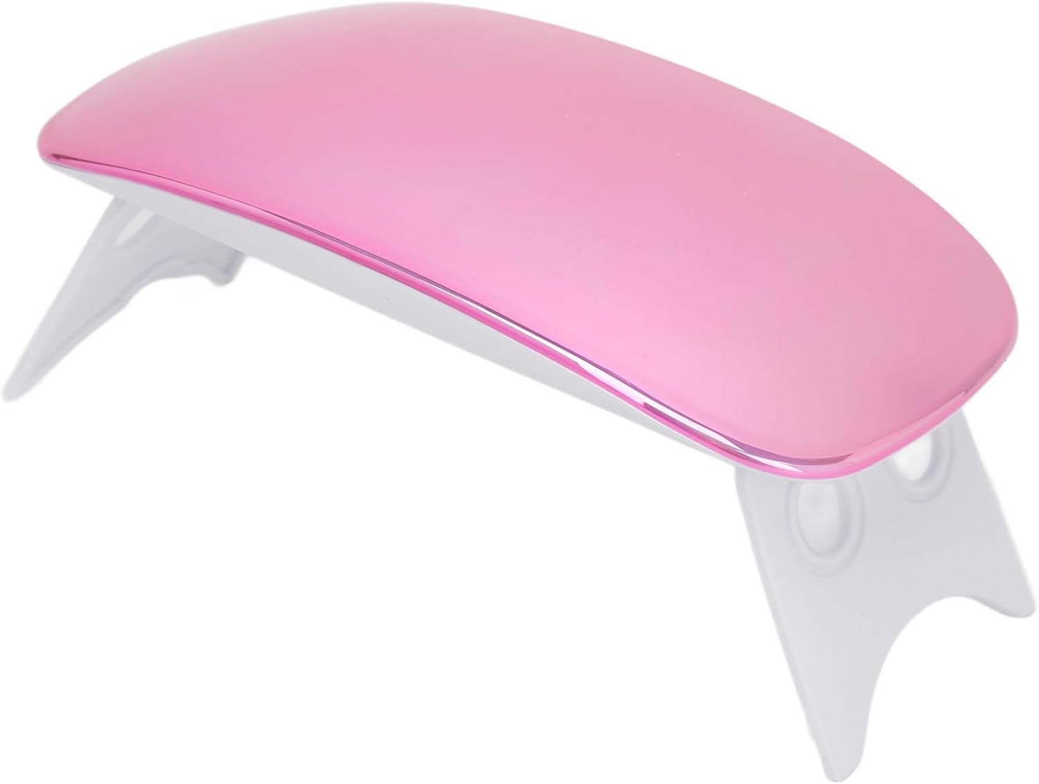 Nail Lamp, Fast Curing 6W Handheld UV Nail Light for Home (Colorful Pink) image number 5