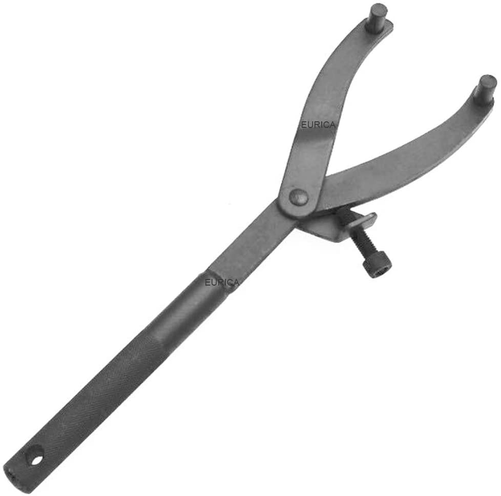 Spanner Wrench Clutch Wrench Adjustable Wrench Holder Hub Flywheel Sprocket Spanner Wrench Set Fan Clutch Removal Tool Tools Scooter Motorcycle Accessories image number 4