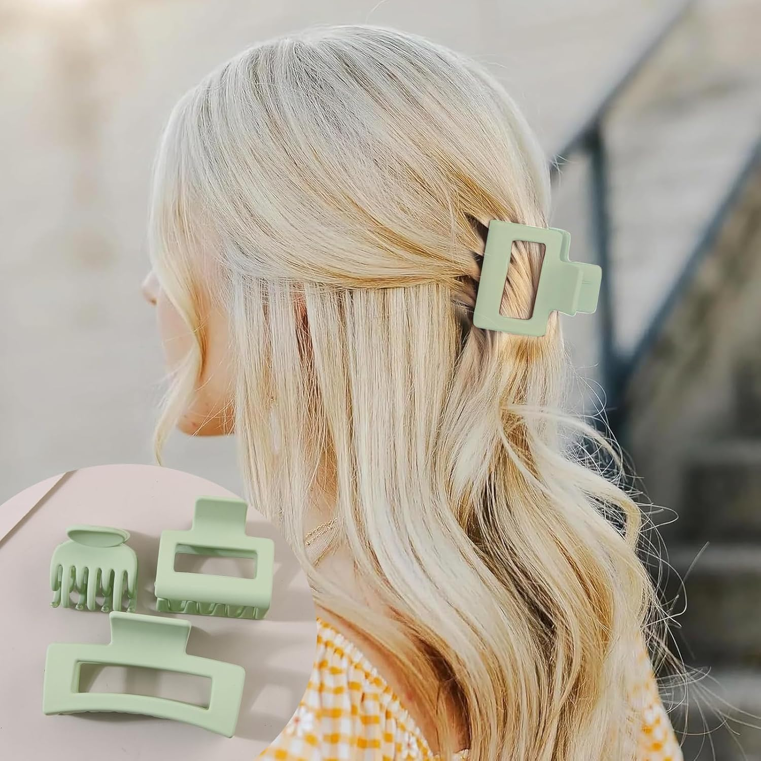 WUERKIYA Premium Women'S Hair Clips Set - Versatile Hair Clips for Thin to Thick Hair - Stylish and Practical Hair Accessories image number 6