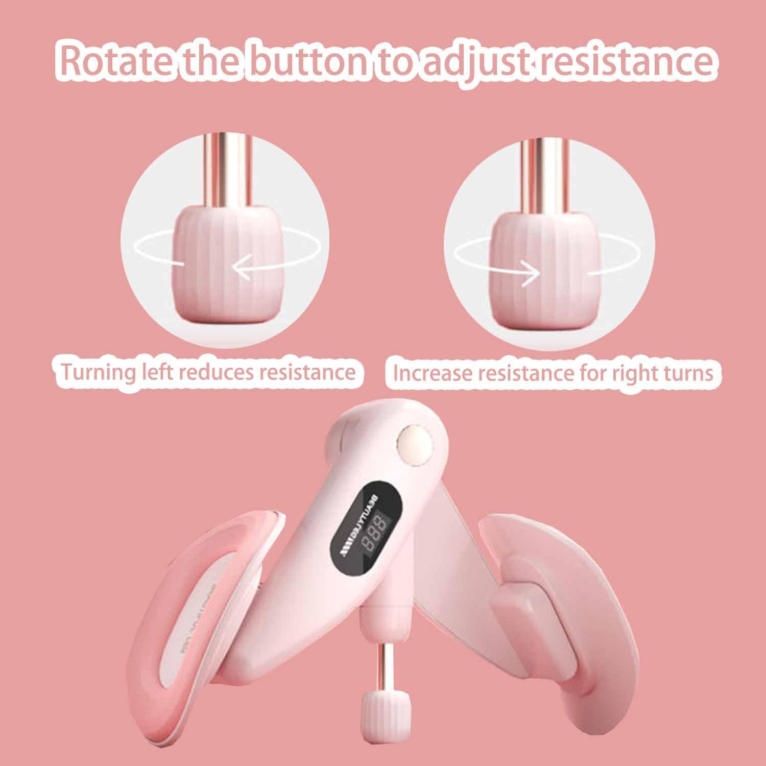 Thigh Trainer Hip Trainer, Inner Thigh Exerciser, Suitable for Fitness Beginners, Home Workout